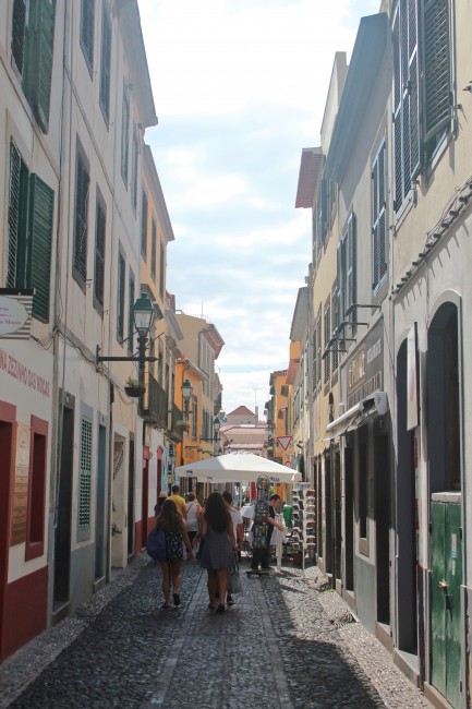 Centrul Vechi al orasului Funchal, capitala insulei Madeira