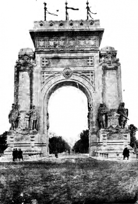 Vechiul Arc de Triumf din 1922