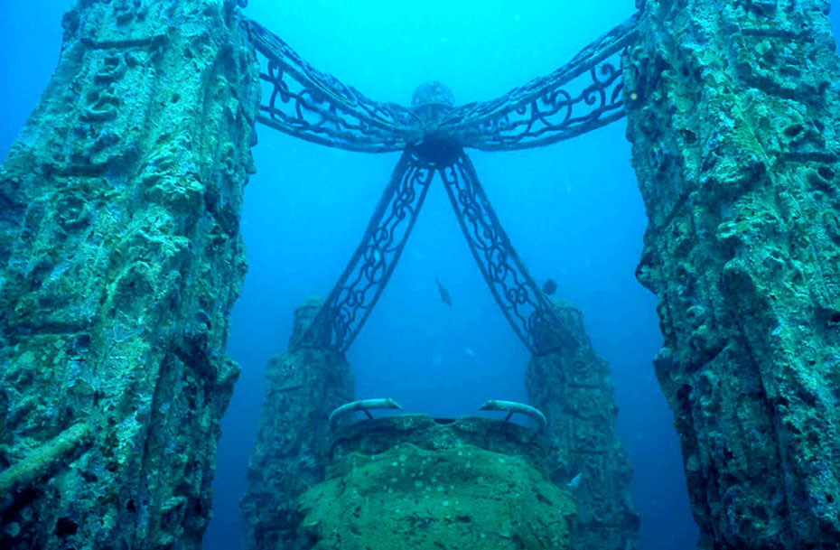 Topul celor mai fascinante ruine subacvatice