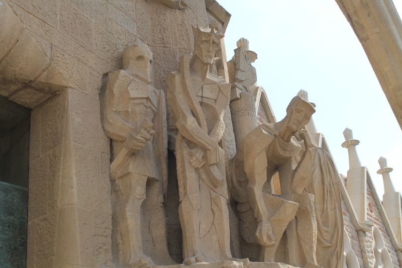 Sagrada Familia, fatada patimilor, Barcelona, Spania, credit foto@turismistoric