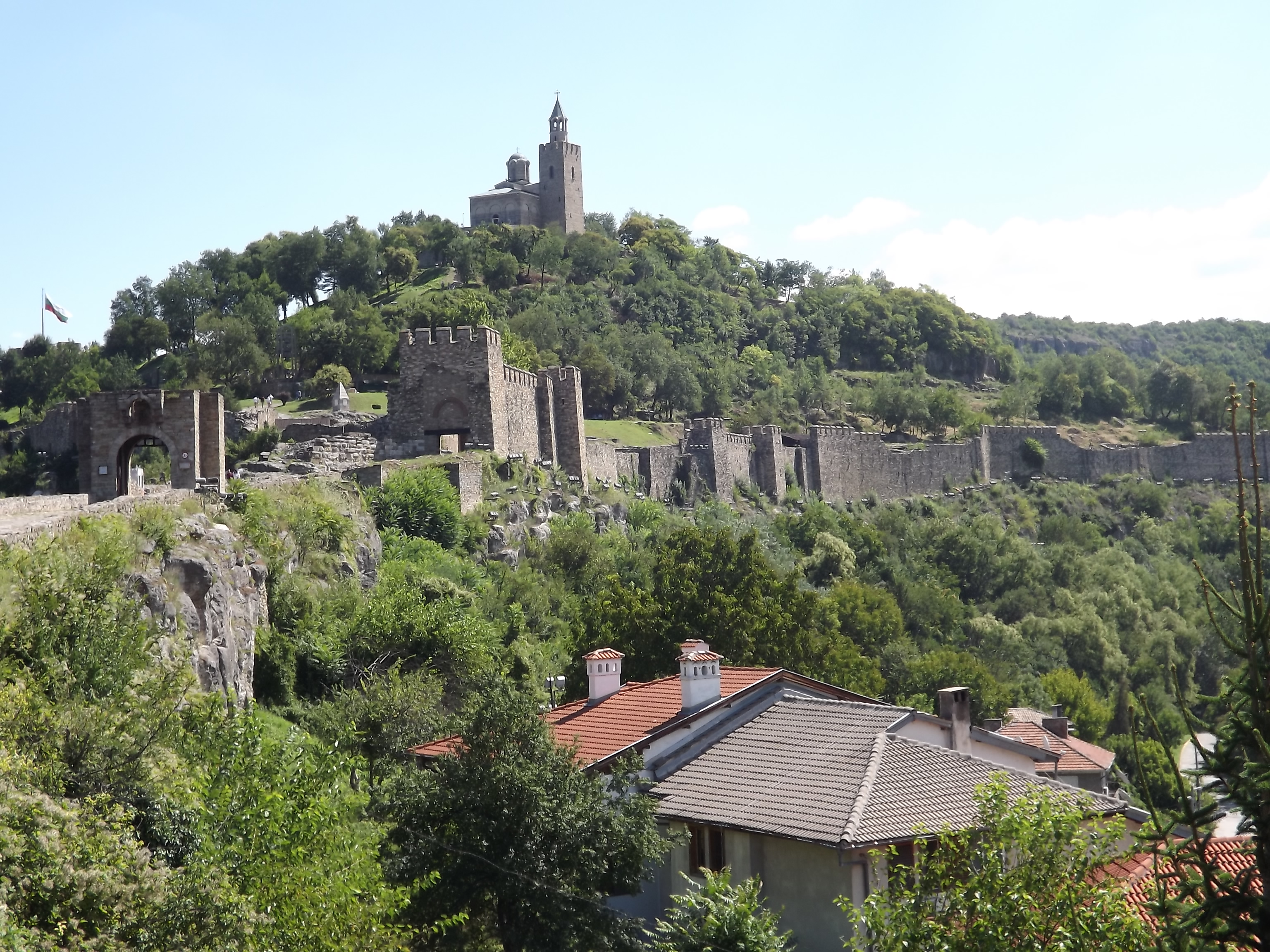 Cetatea Tsarevets, reședința statului Asăneștilor