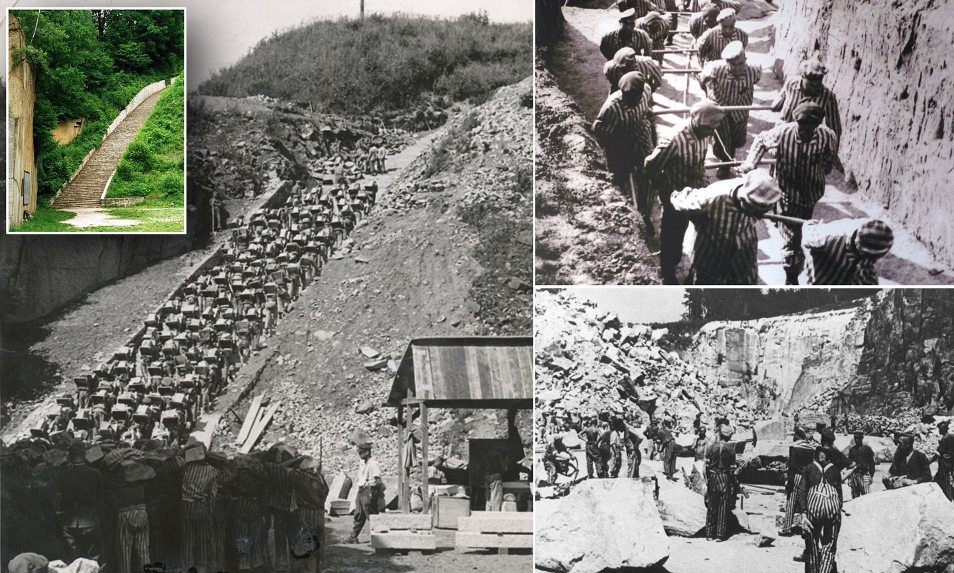 Povestea lagărului de concentrare Mauthausen – „tocătorul de oase” – și oribilele scări ale morții care îl făceau celebru în lumea nazistă