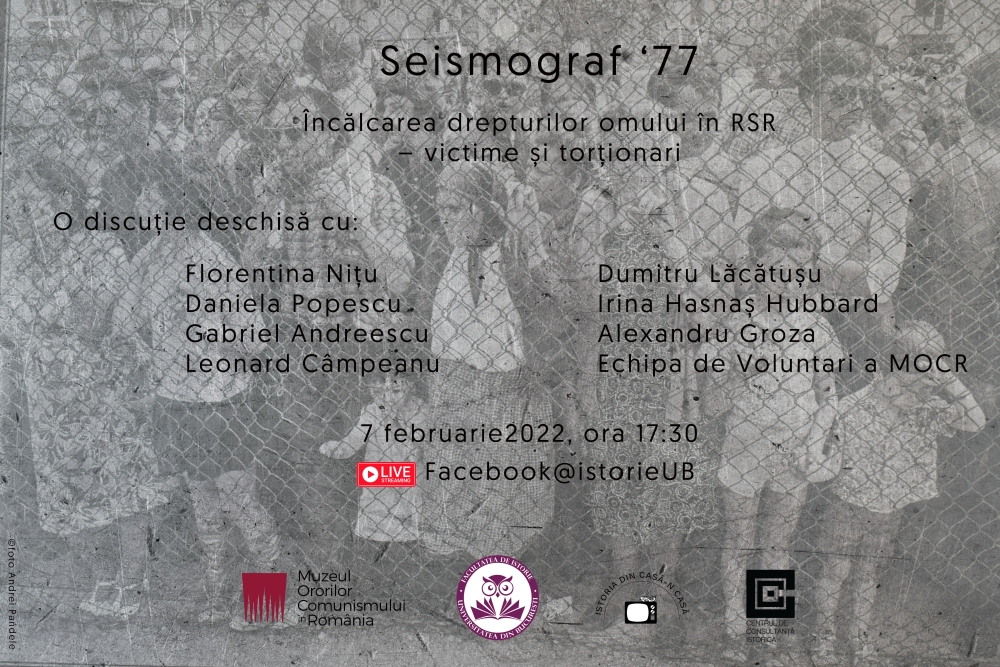 Seismograf ’77 – Încălcarea drepturilor omului în RSR – victime și torționari