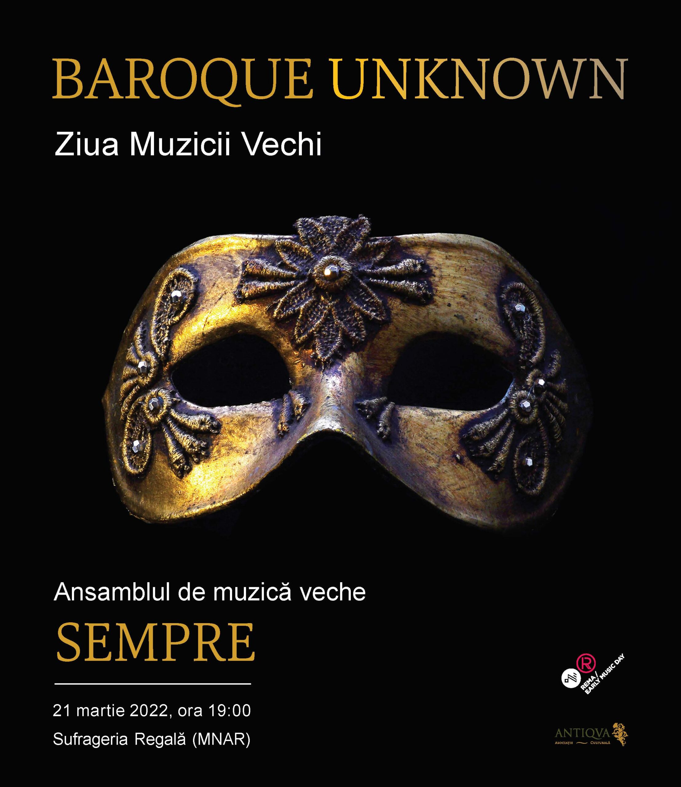 „Baroque unknown” de Ziua Muzicii Vechi