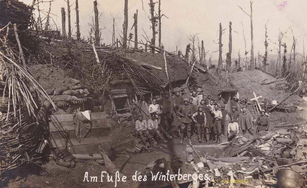 Descoperire: soldații germani „zidiți” de vii în 1917 în “tunelul Winterberg”