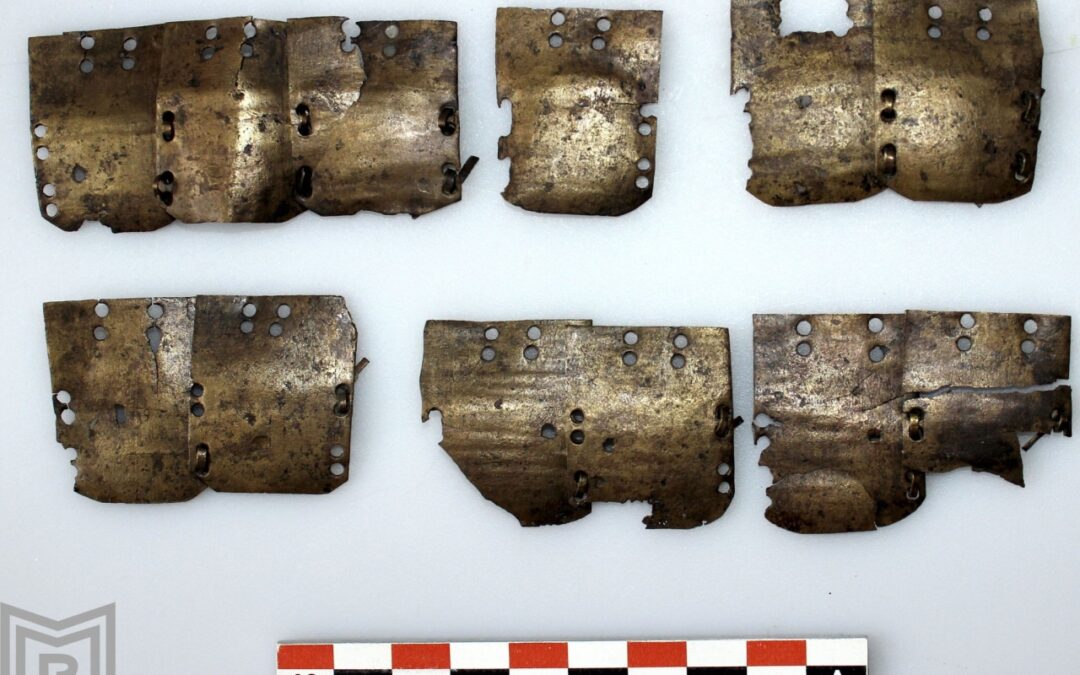 Armura romană descoperită de arheologi pe malul Lacului Morii
