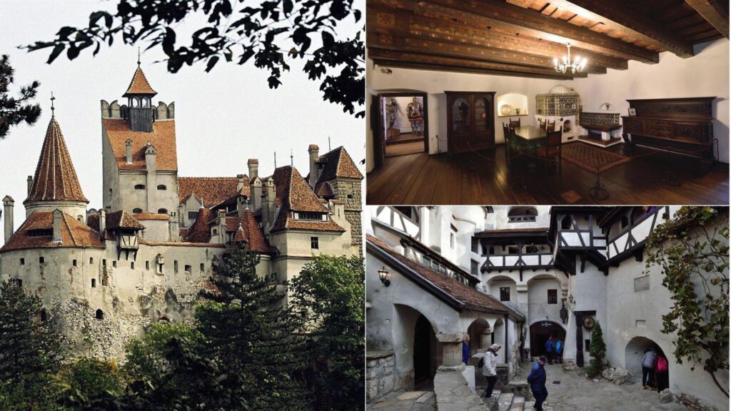 Castelul bran colaj