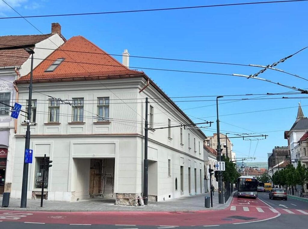 Casa Hintz, una dintre bijuteriile arhitecturale ale Clujului, a fost restaurată (foto: Facebook / Muzeul Național de Istorie a Transilvaniei)