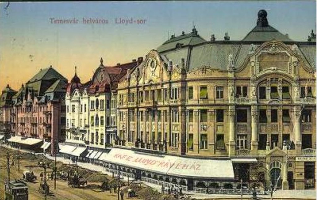 Cafenelele din Timișoara (foto: Muzeul Național al Banatului)
