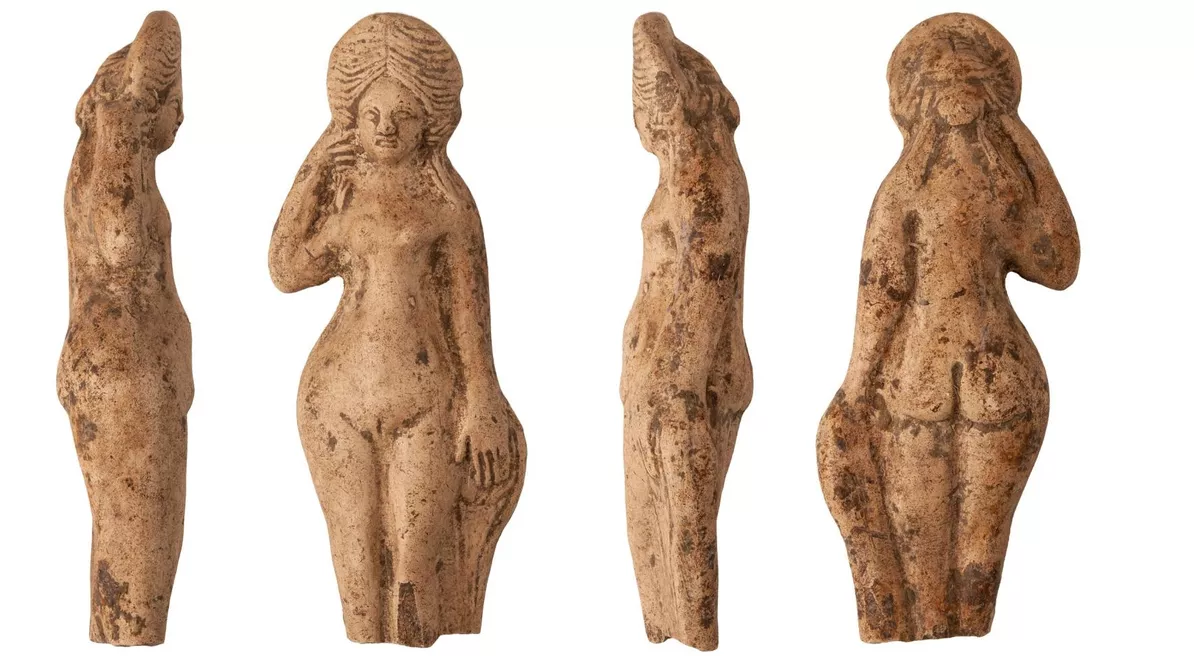 O statuie cu Venus goală din secolul 2 d.Hr. a fost descoperită într-o groapă de gunoi