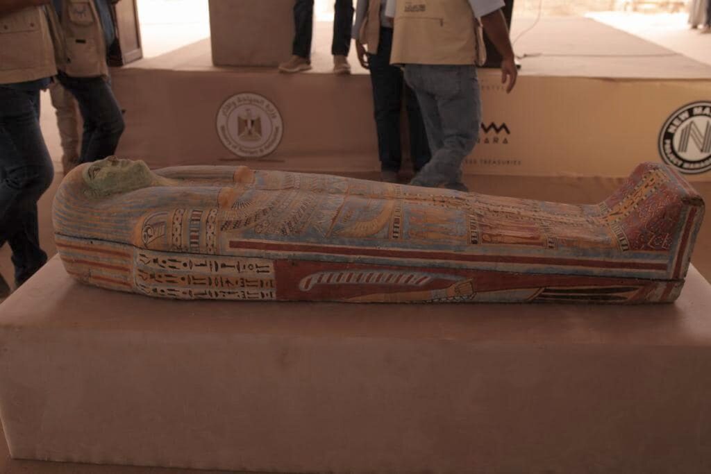 Ateliere de mumificare, descoperite la Saqqara (foto: Facebook / Ministry of Tourism and Antiquities)