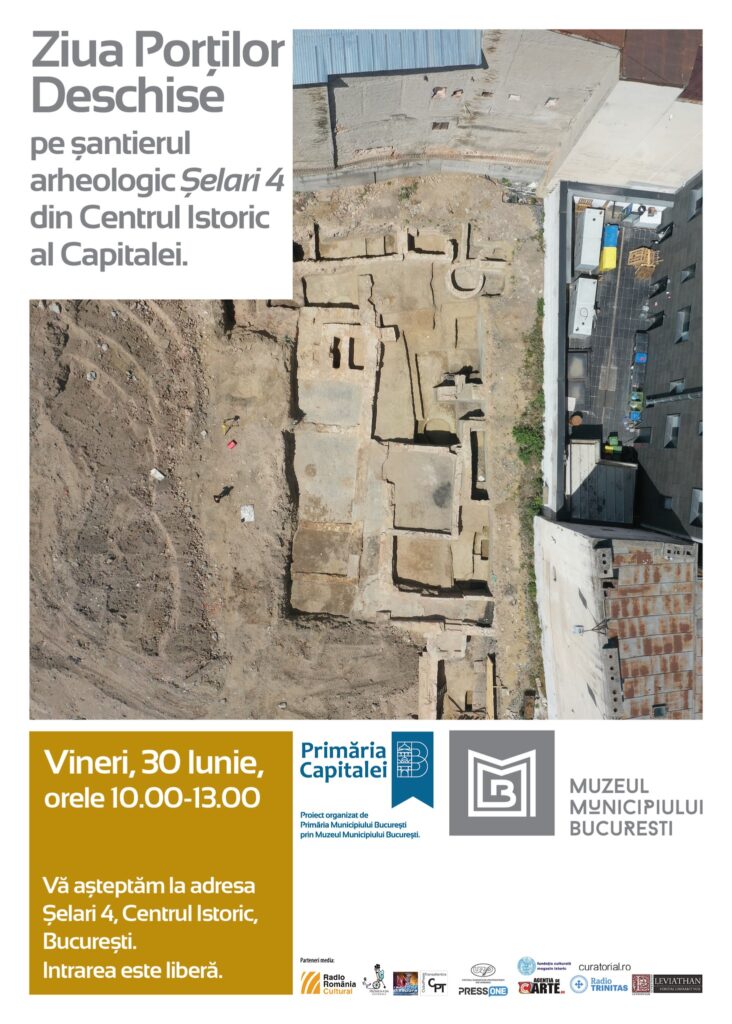 Descoperiri arheologice pe Strada Șelari (foto: Muzeul Municipiului București)