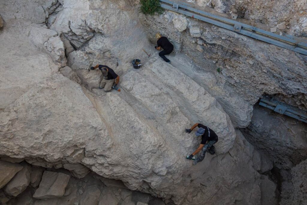 Canale vechi de 2.800 de ani, descoperite în Ierusalim (© Israel Antiquities Authority)