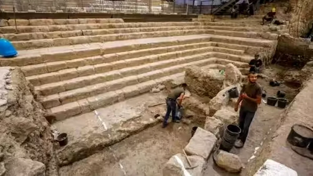 Scăldătoarea din Siloam, locul unde Iisus a vindecat un orb, descoperit de arheologi