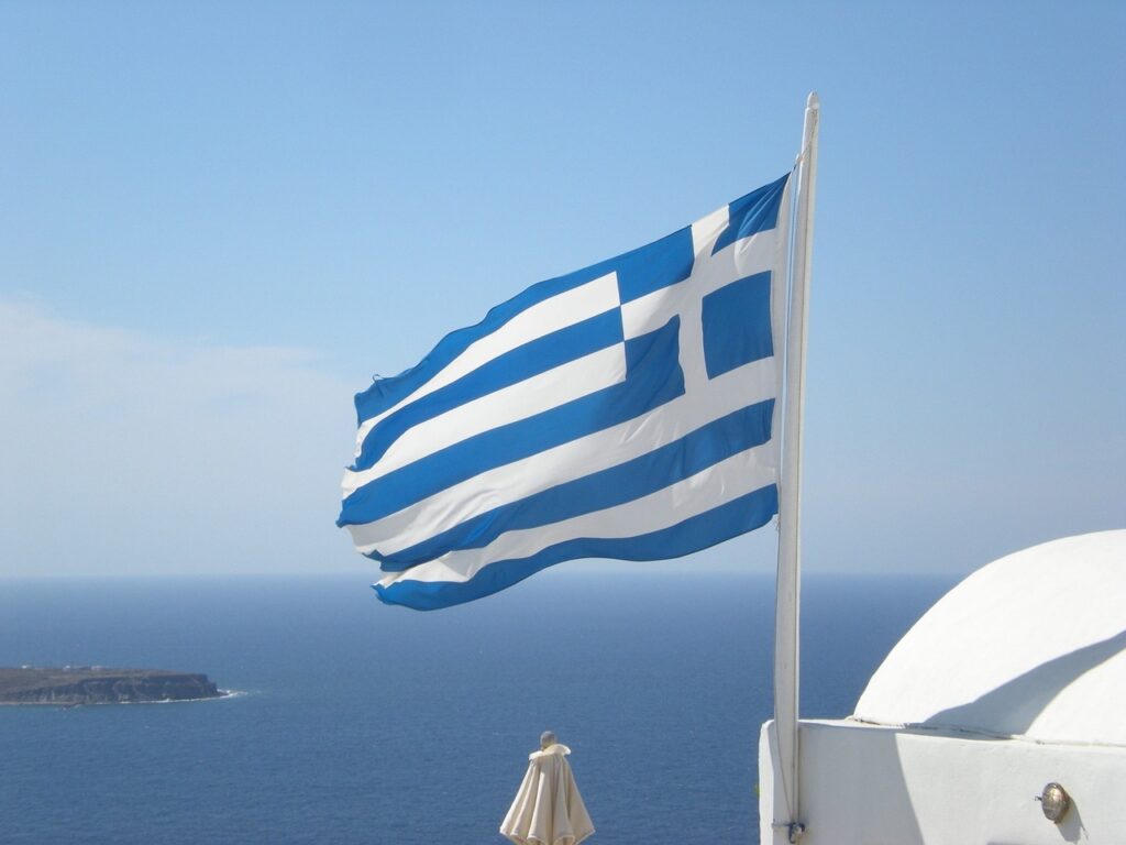 Grecia, steag, credit foto pixabay.com