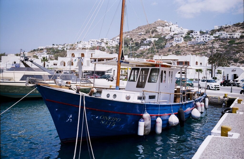 Grecia, vas de pescuit credit foto pixabay.com