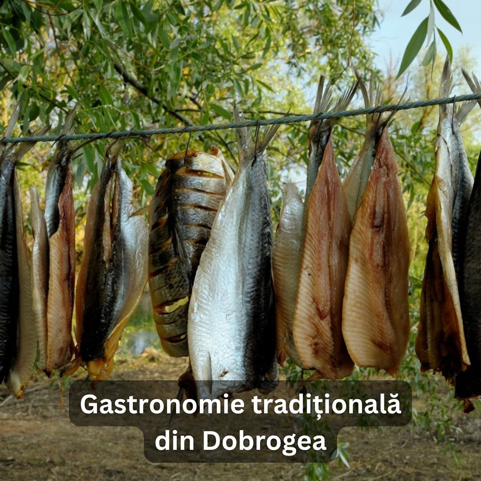 Gastronomie locală din Dobrogea (foto: Ministerul Economiei, Antreprenoriatului și Turismului)