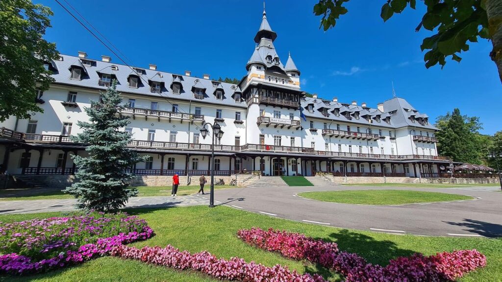 Pavilionul Central din Călimănești (foto: Lucian Sima, CNIPT Vâlcea)