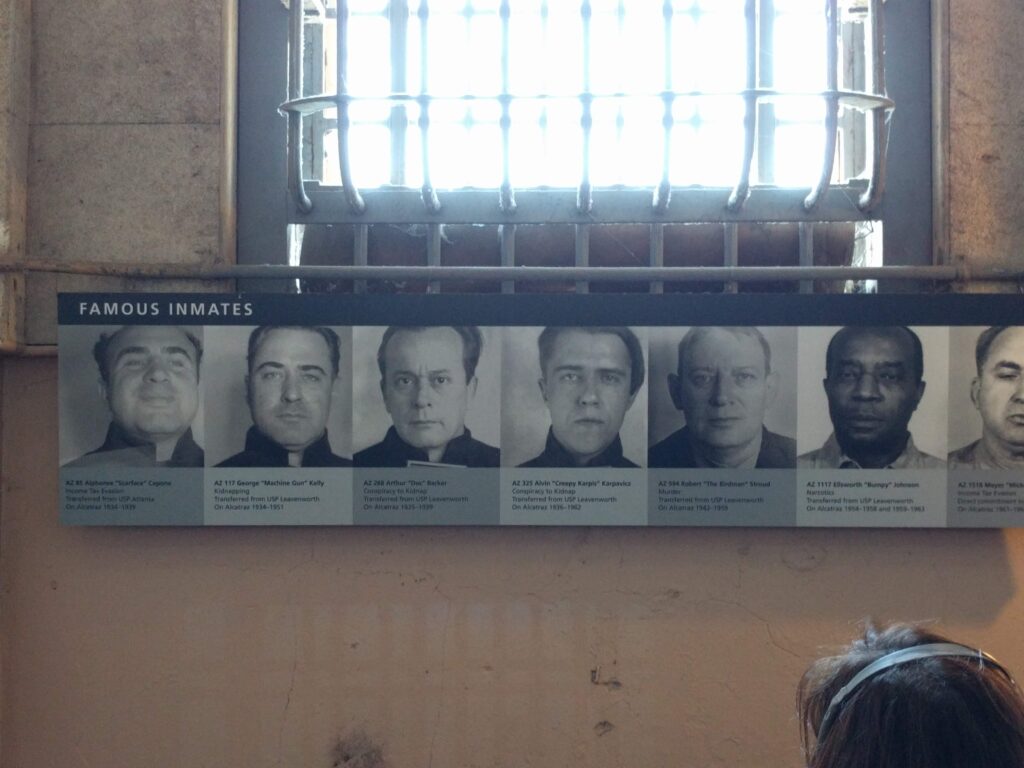 Inchisoarea Alcatraz,condamnati celebri, San Francisco, Foto Turism Istoric