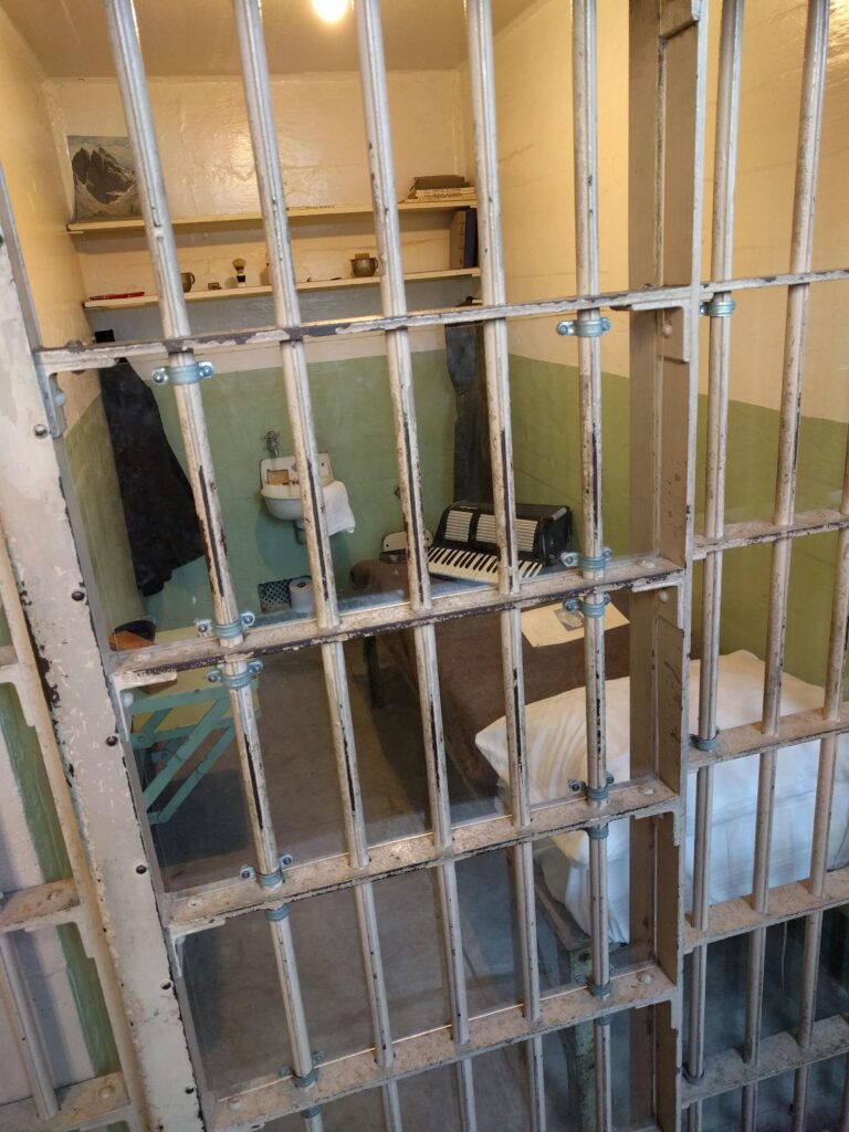 Inchisoarea Alcatraz, o celula, San Francisco, Foto Turism Istoric
