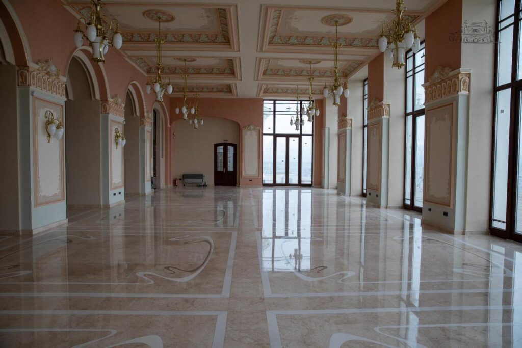 Interiorul Cazinoului este aproape finalizat FOTO: Facebook/Vergil Chițac