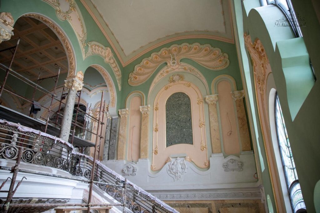 Interiorul Cazinoului este aproape finalizat FOTO: Facebook/Vergil Chițac