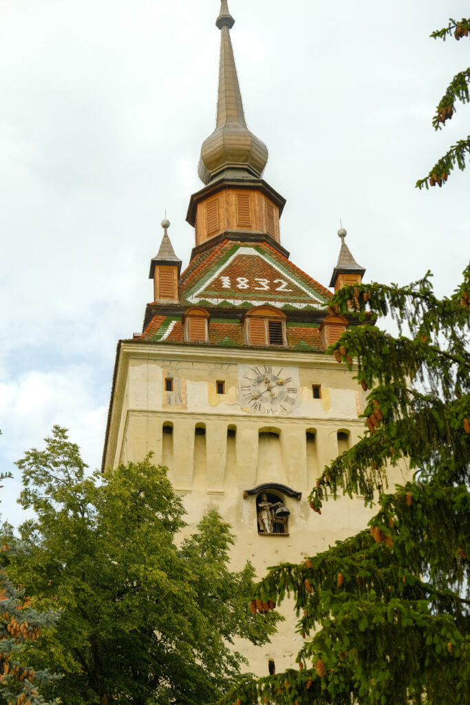 Turnul Bisericii din Saschiz, credit foto Mirela Pipoi/ Romania Atractiva