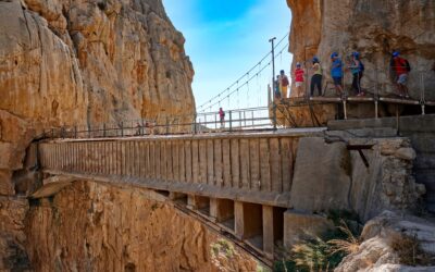 El Caminito del Rey din Málaga – una dintre rutele cele mai spectaculoase si mai periculoase – în trecut, din Europa!