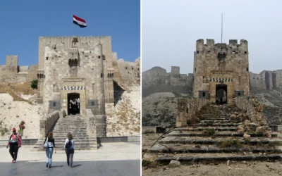 Oraşulul istoric Alep, înainte şi după războiul din Siria