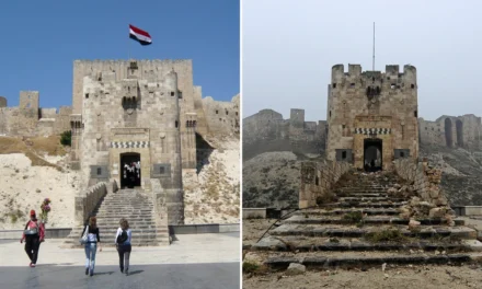 Oraşulul istoric Alep, înainte şi după războiul din Siria