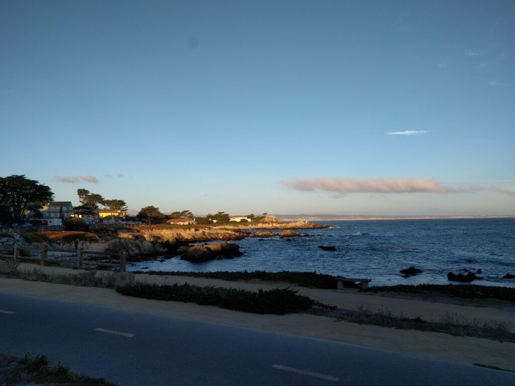 Monterey, vedere spre ocean Credit foto Turism Istoric