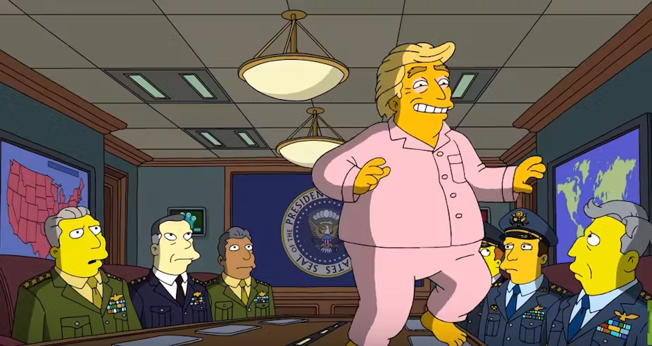 Donald Trump și „The Simpsons” – când satira anticipează realitatea