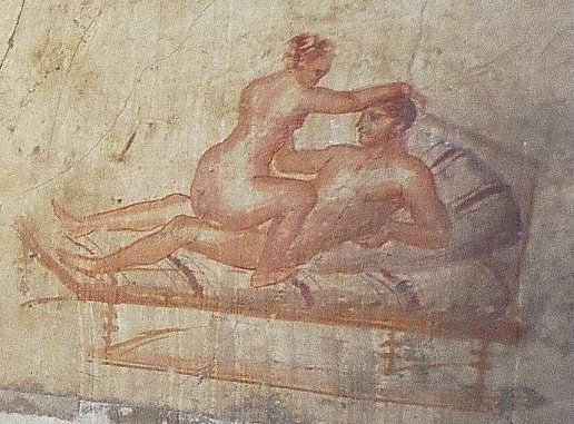 Pompeii Wall Painting, fresco, Italy