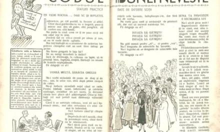 „Sfaturi pentru neveste românce” la 1934 : Codul conjugal din Calendarul „Lumea Ilustrată”