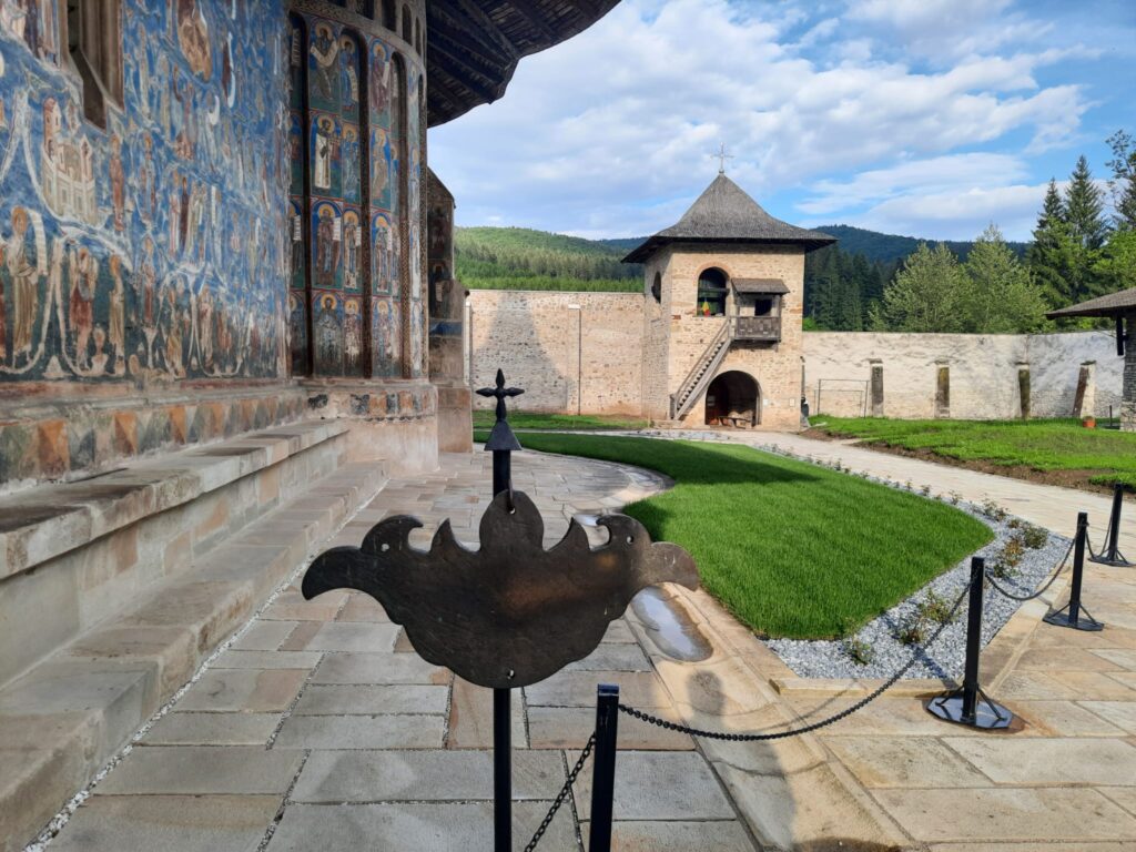 Detaliu - Manastirea Voronet, credit foto Tudor Sprînceană