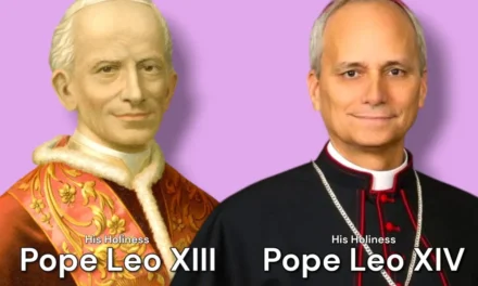 Papa Leon al XIV-lea seamănă leit cu Papa Leon al XIII-lea