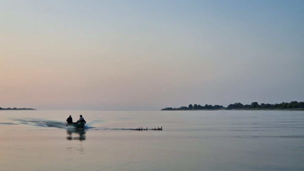 Delta Dunării unde se varsă în Marea Neagră la Sfântu Gheorghe, credit foto Sorin Rosu (Turism Istoric)