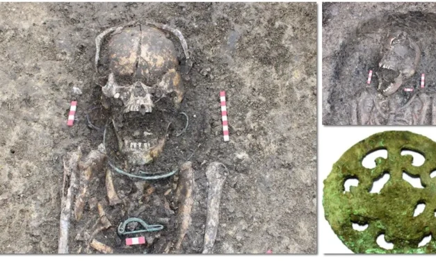 Schelete de copii si adulti, dar si podoabe, descoperite in morminte sarmatice, la Timisoara