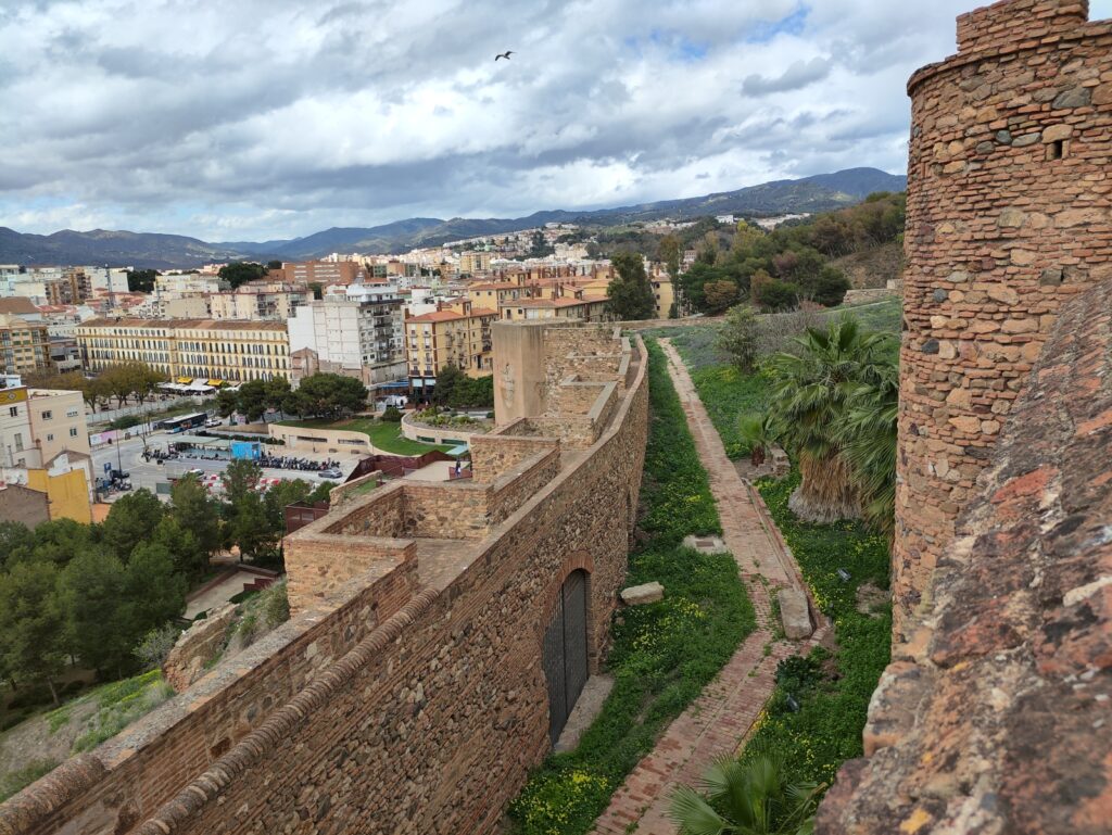 Malaga, vedere din castelul Gibralfaro credit foto Turism Istoric