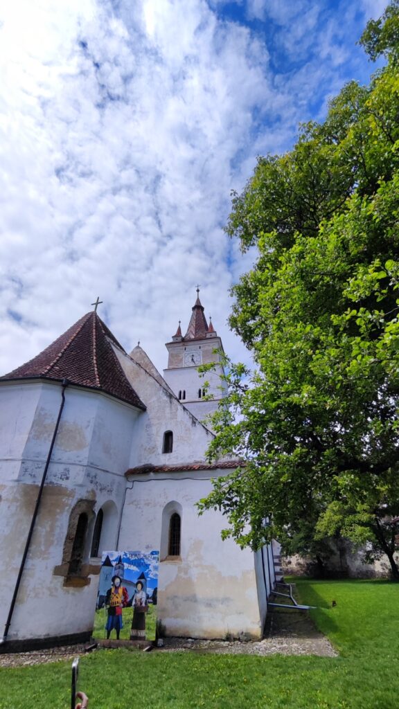 Biserica fortificata din Hărman, turnul, Brasov