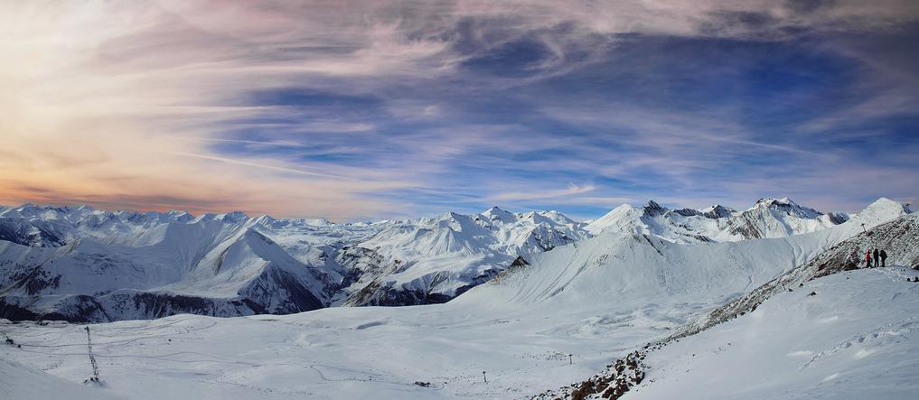 Gudauri Georgia Panorama