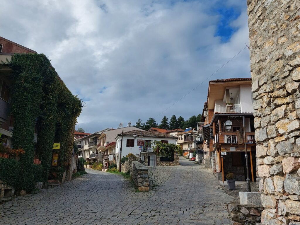 Centrul vechi din Ohrid FOTO Andreea Sprînceană
