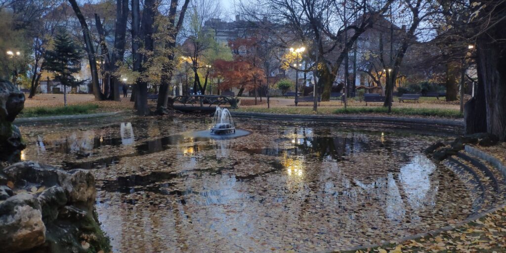 bucuresti, Parcul Ioanid, seara, iarna, credit foto Turism Istoric
