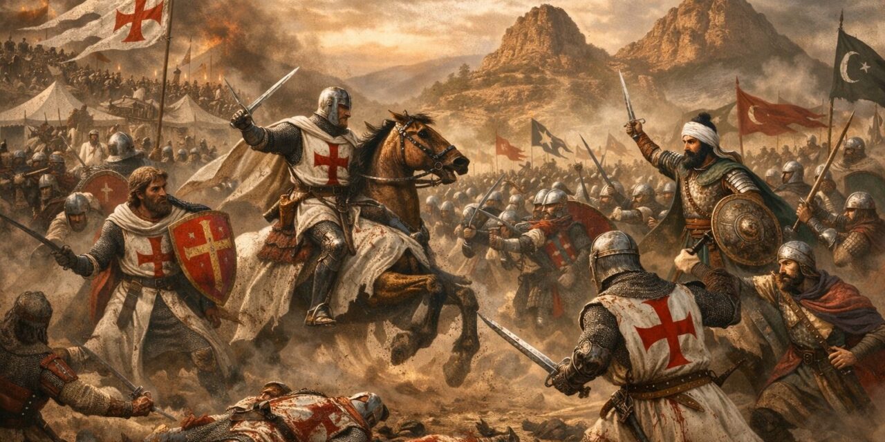 Bătălia de la Hattin – punctul de cotitură al Cruciadelor și rolul templierilor