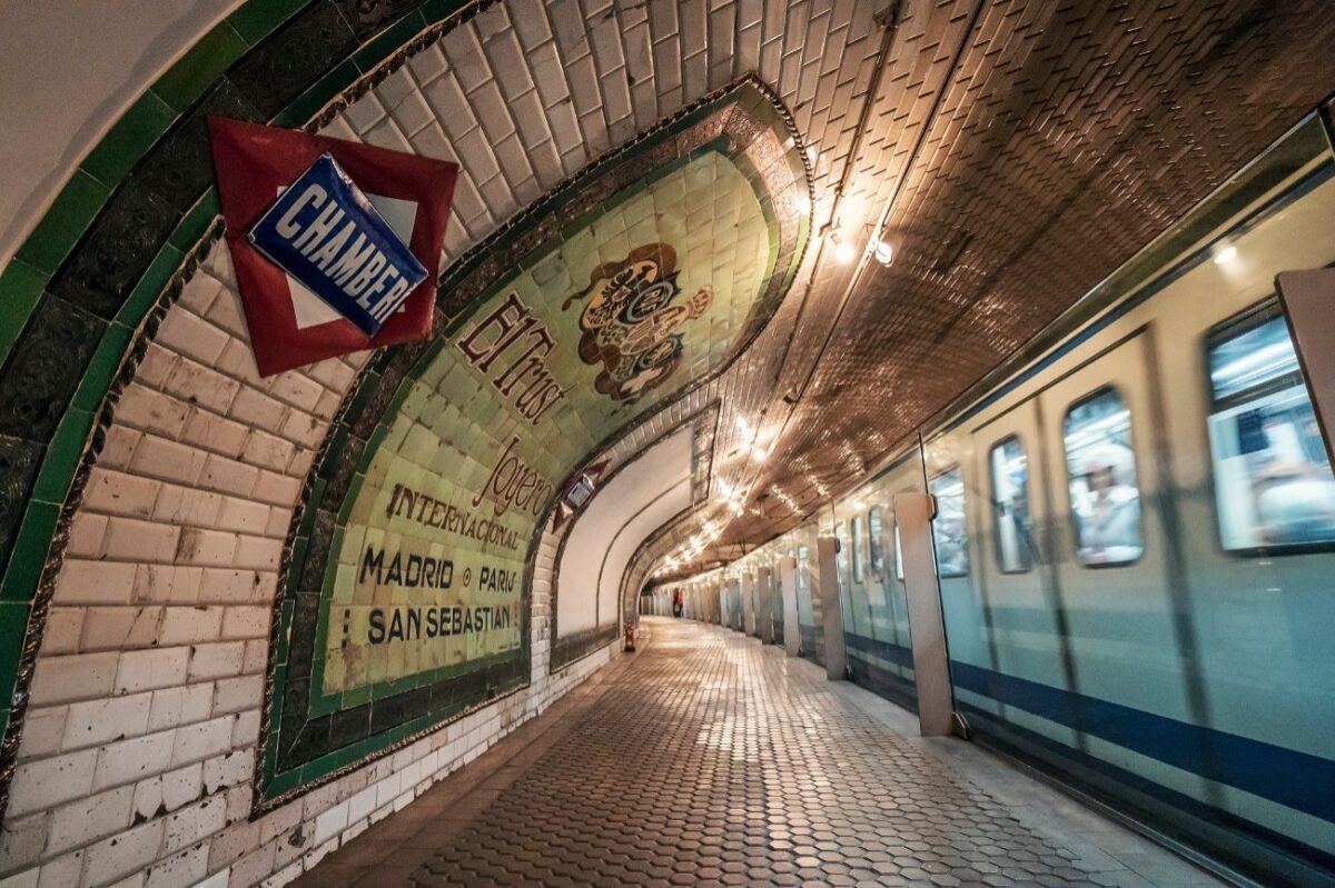 Metroul din Madrid, statia fantoma Chamberi, Spania, Credit foto Turism Istoric