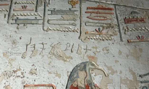 Graffiti antic șocant în Egipt: turiști din India vizitau mormintele faraonilor acum 2000 de ani