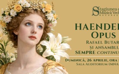Haendel continuă primăvara barocă a Stagiunii de Muzică Veche București