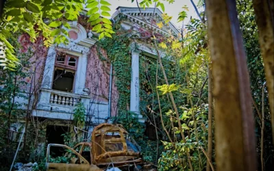 Casa lui Ștefan Minovici, monument abandonat: povestea unei ruine din București