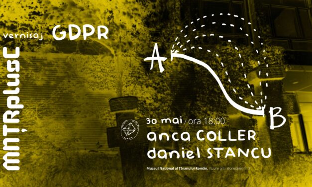 A…B , GDPR – Vernisaj: final de rezidență artistică Anca Coller și Daniel Stancu