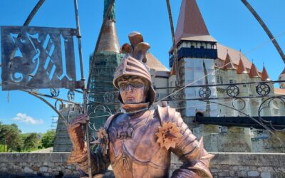 Cavalerul de pe Turnul Buzdugan a revenit la Castelul Corvinilor